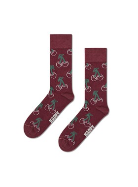 【春秋款】HappySocks潮牌男女款时尚彩色波点袜外穿休闲中筒袜