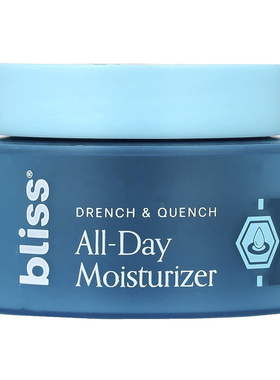 Bliss,Drench &amp; Quench™, All-Day Moisturizer, 1.7 fl