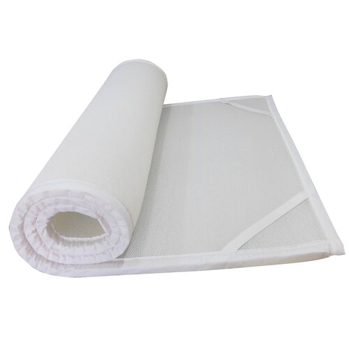 维朗诗3D空气纤维4D5D床垫2cm折叠透气防潮榻榻米学生宿舍可水洗