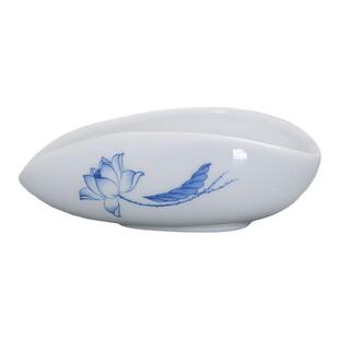 白瓷茶荷瓷茶则陶瓷茶赏茶则茶铲赏茶茶勺功夫茶具茶艺茶道配件