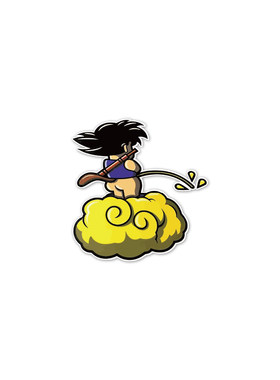 tlp反光车贴七龙珠筋斗云放水