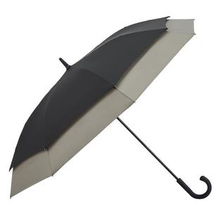 珍妮花家用双层加固加大雨伞自动开收可伸缩双人防雨抗暴风长柄伞