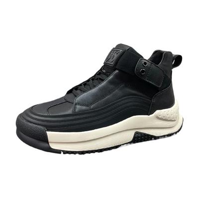 运动休闲鞋头层牛皮厚底单棉可选