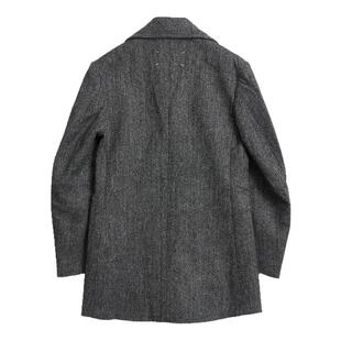 Maison Margiela 秋冬款女士羊毛人字纹毛呢外套银泰百货 301596