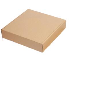 正方形飞机盒定制牛皮纸盒打包箱子服装包装快递盒特硬小盒子扁平