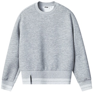 FILA Emerald斐乐女子套头卫衣2025冬季新款时尚休闲宽松内搭上衣