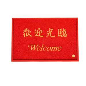 欢迎光临门垫进门地垫入户门口脚垫门外地毯防滑玄关客厅防水室内