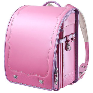 【自营】Coulomb书包女小学生日本儿童幼儿园书背包男花边款护脊