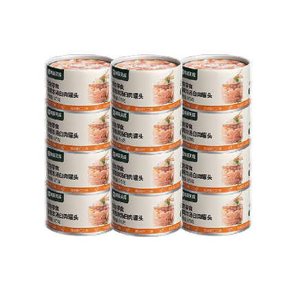 网易天成严选猫零食浓汤白肉猫罐