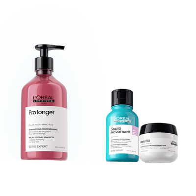 【现货速达】欧莱雅PRO高端洗发水强韧修护顺滑亮泽柔顺浆果瓶