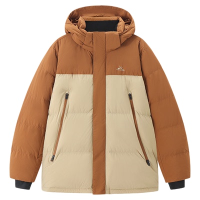 MobiGardenUrban牧高笛冬季中厚保暖连帽鹅绒700蓬运动羽绒服男