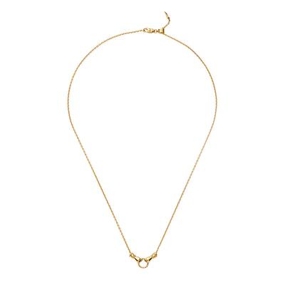 Missoma迷你吊坠滑动扣项链