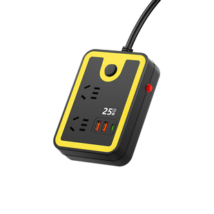 插座面板长线插排多接口带USB快充插线板多功能桌面家用拖接线板