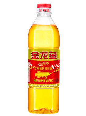 金龙鱼黄金比例食用油900ml小瓶宿舍炒菜植物油食用调和油家用