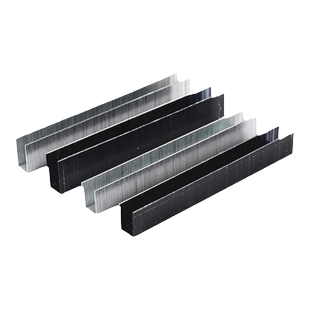 钉固标准高碳钢码钉气动枪钉马钉门型钉1006J1008J1010J1013J黑色