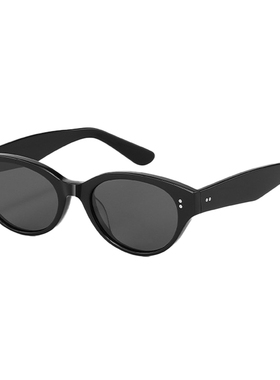 复古猫眼墨镜女偏光防紫外线防晒高级感海边度假2026新款太阳镜