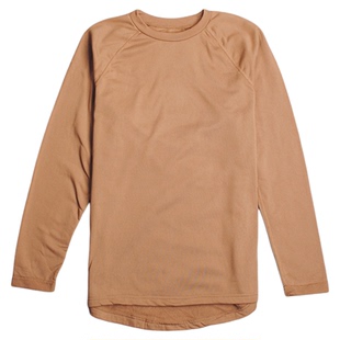 秋冬男外贸速干保暖户外抓绒弹性功能内衣军迷战术打底上衣加大码