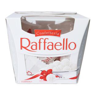 拉斐尔雪莎椰蓉费列罗白巧克力酥球送女友圣诞礼物T15颗糖果零食