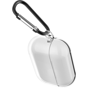 适用于苹果airpods pro3 pro2 airpods4耳机保护套透明不沾灰软壳第四代3高透字保护壳高透分体式