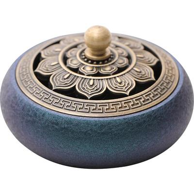 青沉变色香炉家用室内纯铜香薰炉