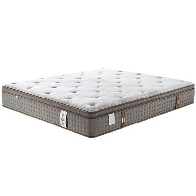 黄麻护脊乳胶贴合龙凤床垫