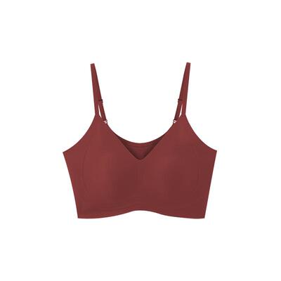 GOLDEN BARRY26春新款舒适好穿无痕文胸纯色内衣背心吊带3324001