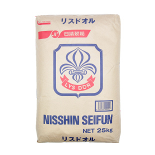 日清百合花中筋粉5斤散称正品包邮法国面粉法棍欧丹麦面包粉烘焙