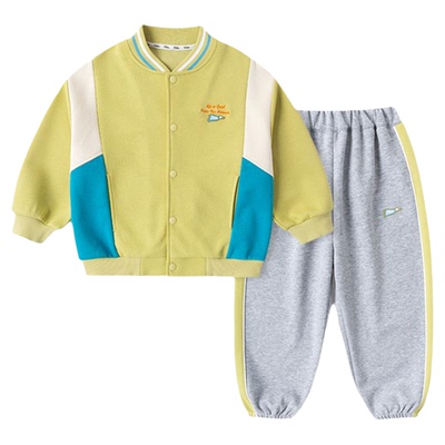 嘟嘟家男童套装春季儿童外套裤子