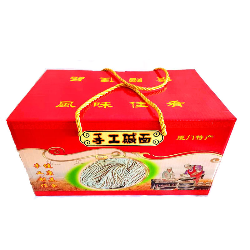 沙茶面闽南特产日晒农家手工自制