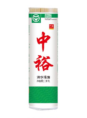 中裕二细挂面麦香易煮1kg