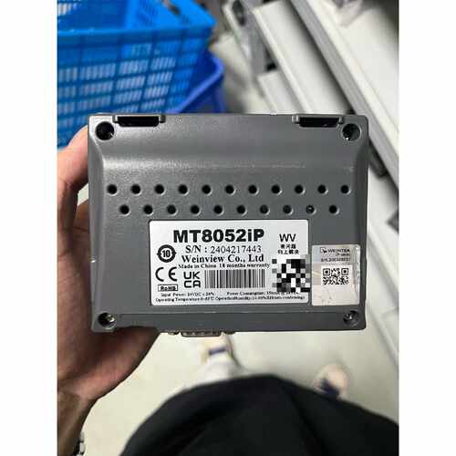 询价威纶通MT8052iP触摸屏，4.3寸工业级，24VDC供电