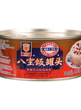 梅林八宝饭罐头速食豆沙糯米饭