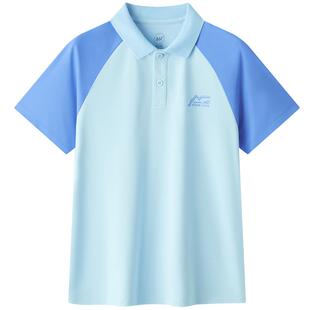361童装男童T恤短袖POLO衫2026夏季新款女童速干中大童透气上衣