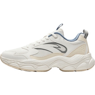 安踏辰光安踏休闲鞋厚底舒适秋季软底百搭时尚情侣复古运动休闲鞋