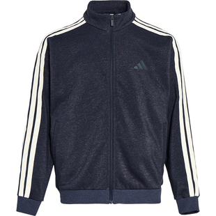 Adidas/阿迪达斯正品2025冬季款男士仿牛仔立领外套KR2487