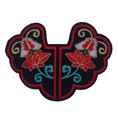 云贵川少数民族刺绣布贴花配饰
