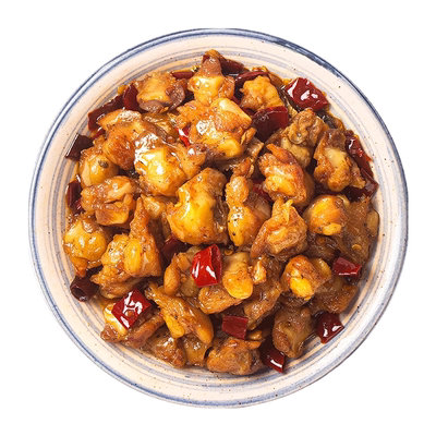 【秒杀】廖记香辣掌中宝120g*3袋四川自贡特产鸡脆骨休闲零食熟食