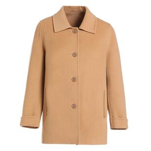 【绵羊毛】乔万尼商场同款大衣时尚2025新款短款显瘦EI4B553