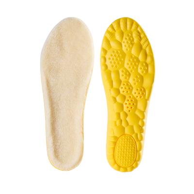 足力健保暖增高鞋垫羊毛软底舒适