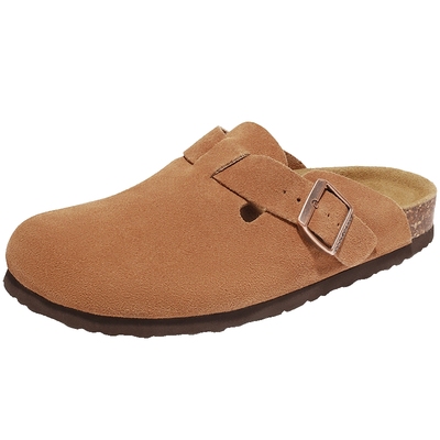 百丽休闲勃肯鞋秋季简约拖鞋