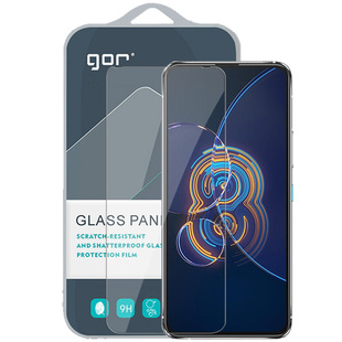 GOR适用华硕Zenfone手8机Flip钢化7玻11璃9贴膜ZS590KS非全ZS672KS荧屏幕ZS671KS高清ZS670KS透明保护硬贴膜