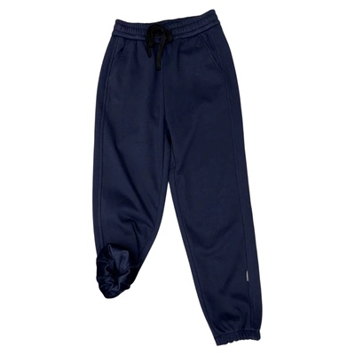 冬季加绒九分裤高腰百搭宽松休闲