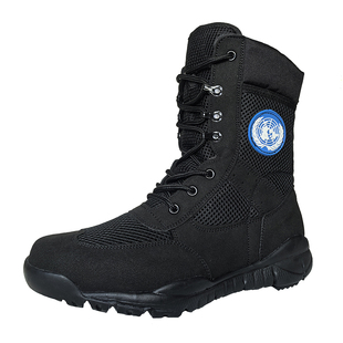 维和作战靴男超轻作战训靴cqb快速反应战术靴轻便透气夏季保安鞋