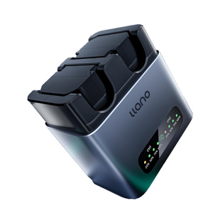 绿巨能np-fz100相机电池充电器20W轻铝快充底座双口适用索尼sony A7M4 a7m3 a7r5 A7c2 zve10二代 A7R3 A6700