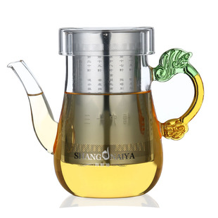 玻璃红茶泡家用透明耐热茶壶冲茶器不锈钢过滤红茶过滤杯