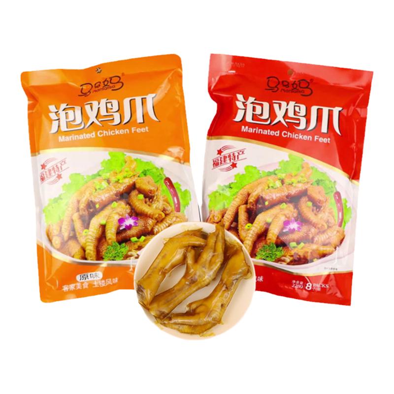 马马妈原味泡鸡爪独立包装休闲