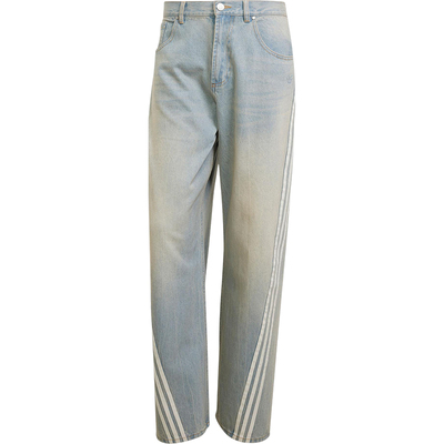 Adidas/阿迪达斯正品三叶草男士时尚复古牛仔运动长裤JY6292