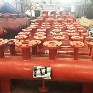 锅炉蒸汽分气包配件中央空调地暖分集水器各种型号分气缸节能高效