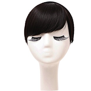 假刘海发箍女士齐斜刘海假发片发辫发箍逼真齐斜刘海发箍发辫刘海