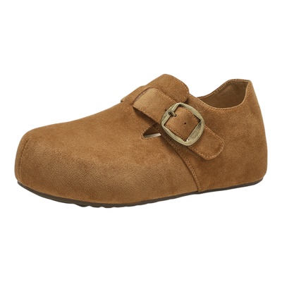 15mins经典复古勃肯鞋女2026新款